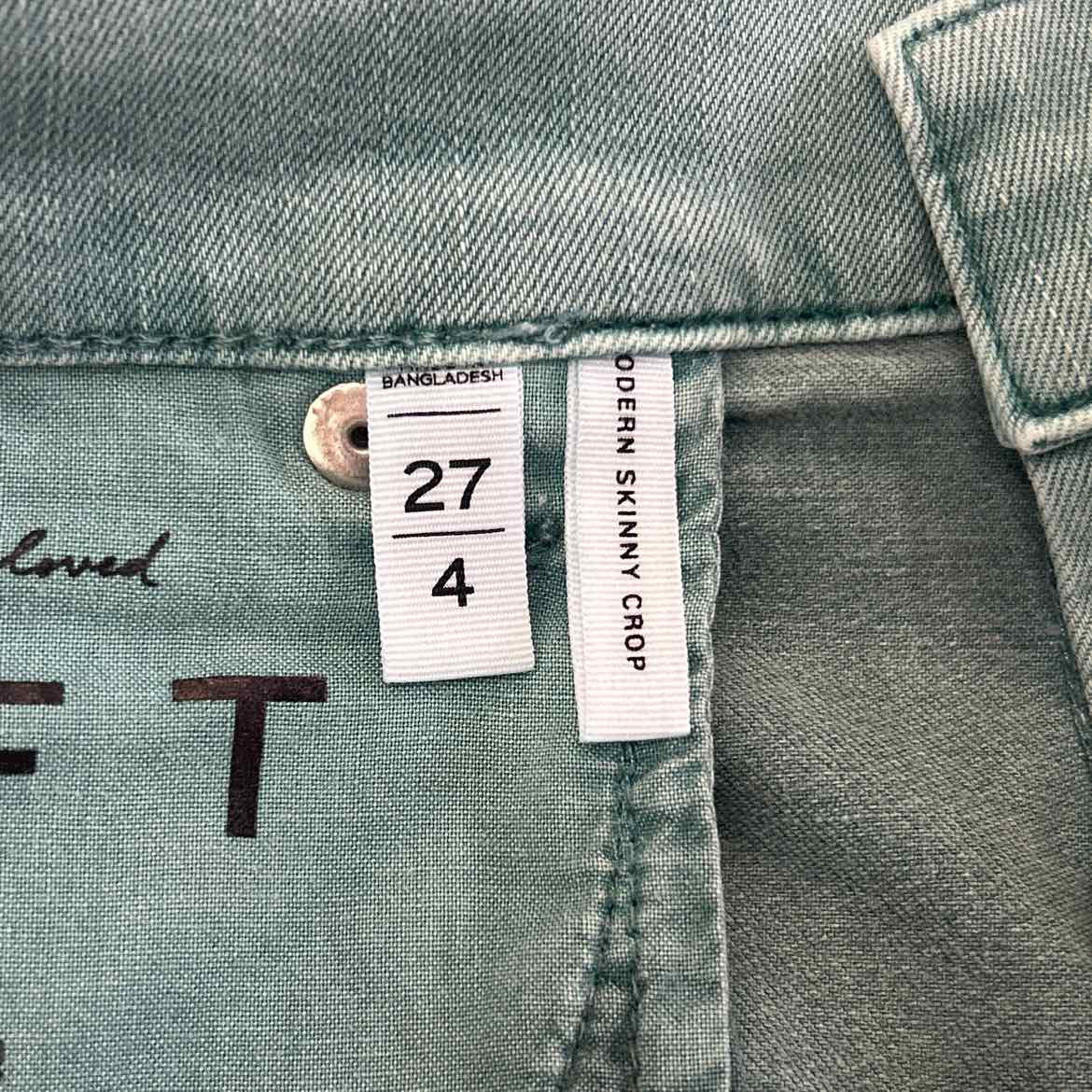 Loft Size 4 Teal Preloved Pants