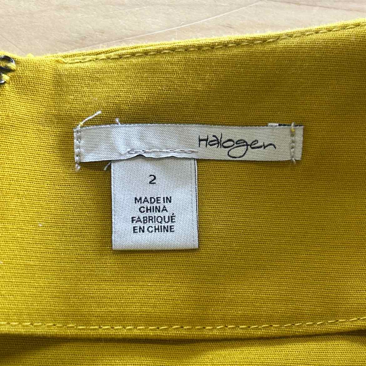 Halogen Size 2 Green Preloved Skirt