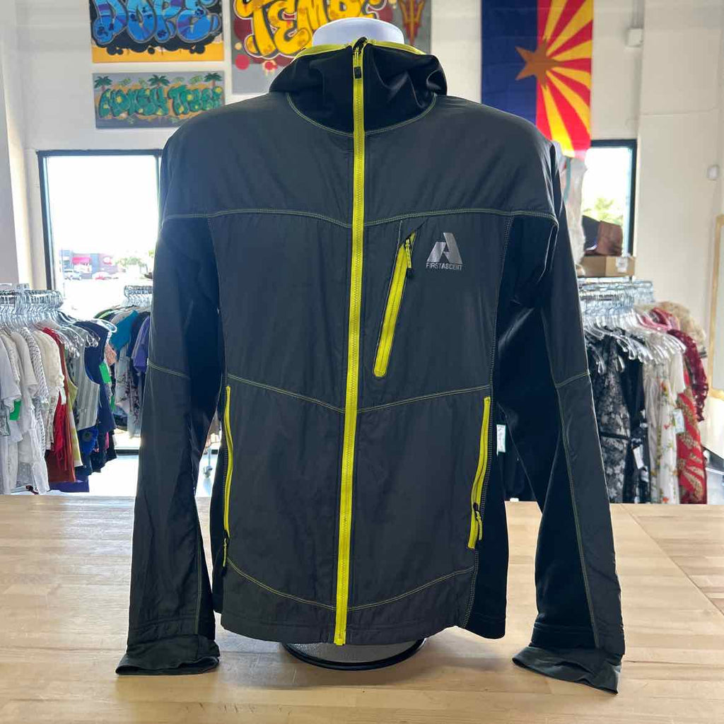 First Ascent Size S gray & green MENS Jacket