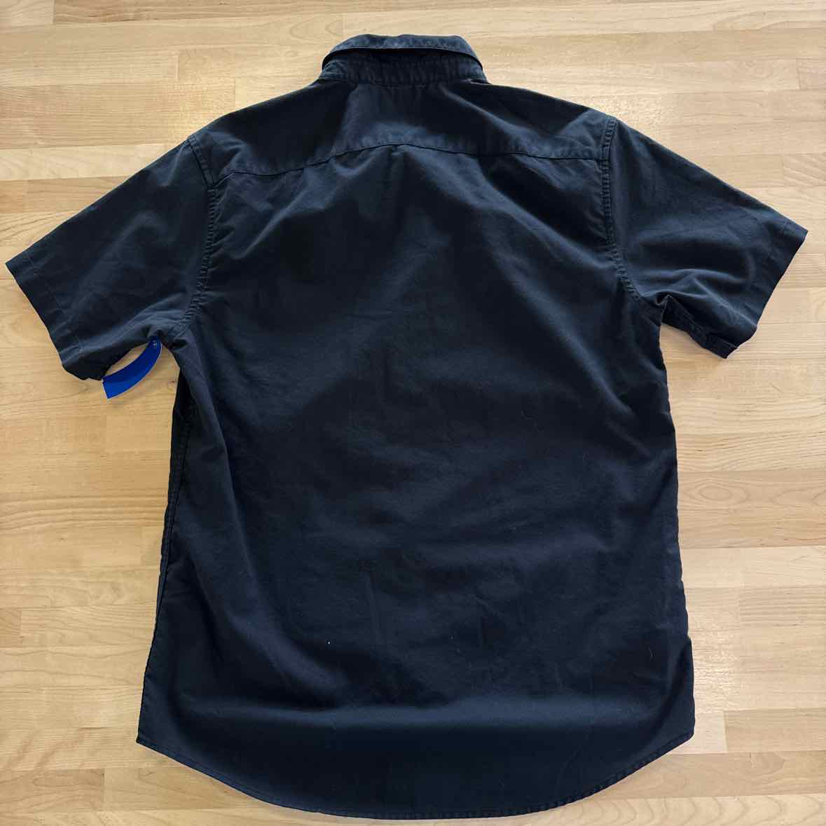 RVCA Men's Size M Black MENS Button Down Shirt