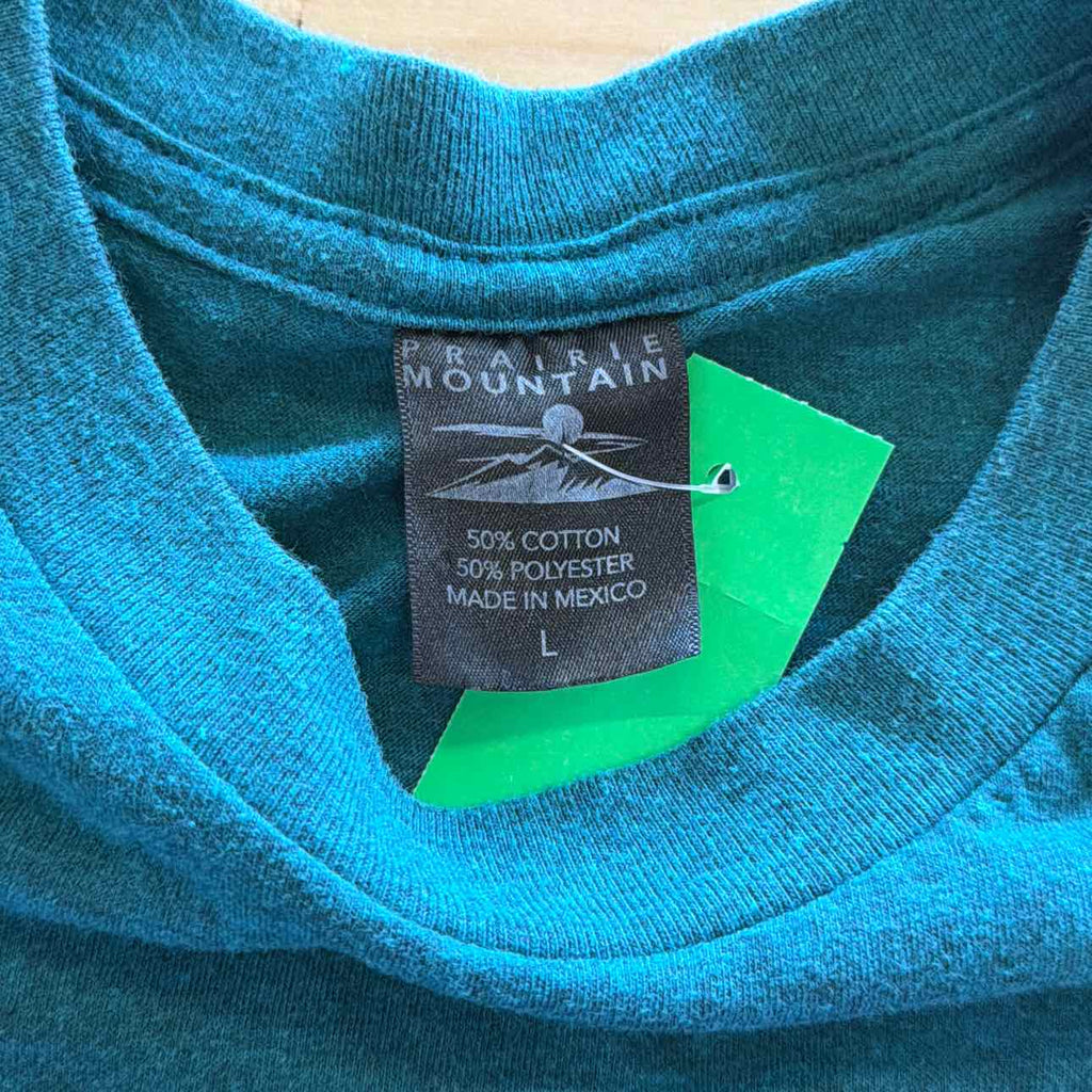Praire Size L Blue Preloved MENS T-shirt