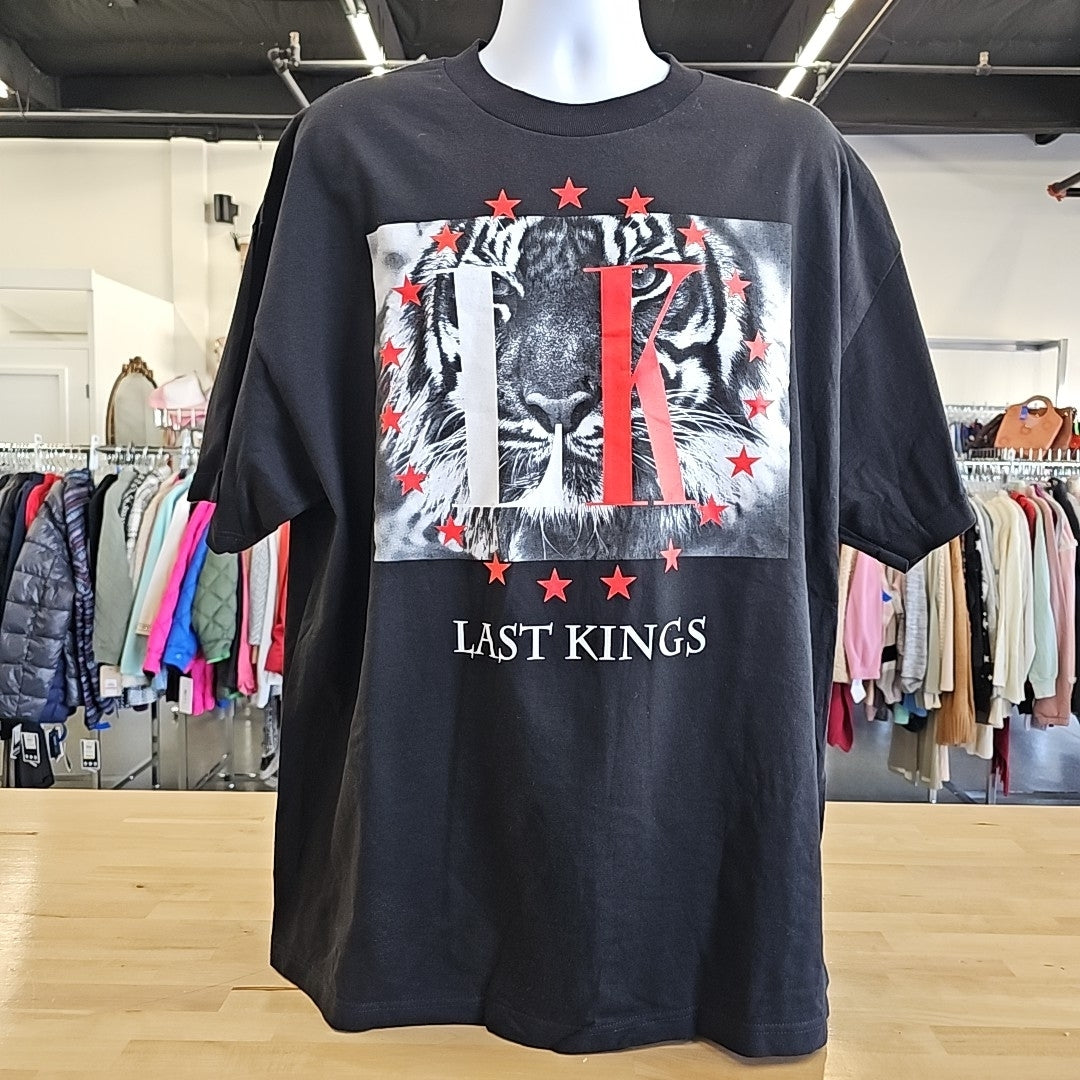 Last Kings Size 2XL Black MENS T-shirt