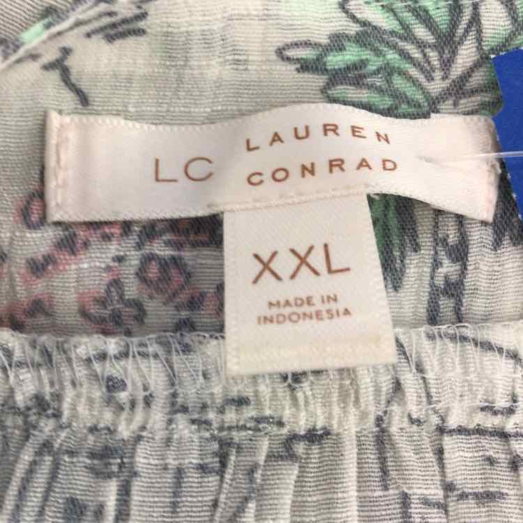 Lauren Conrad Size XXL Pink Preloved Blouse LS