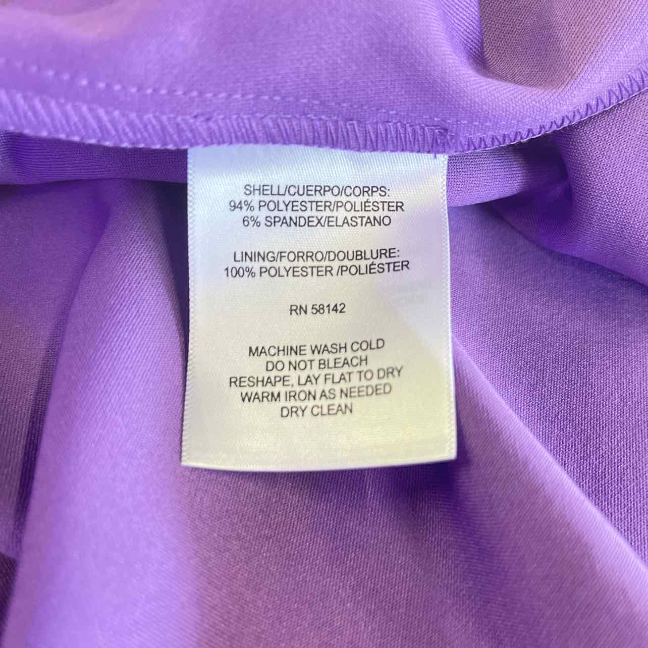 London Times Size 14 Purple New Dress