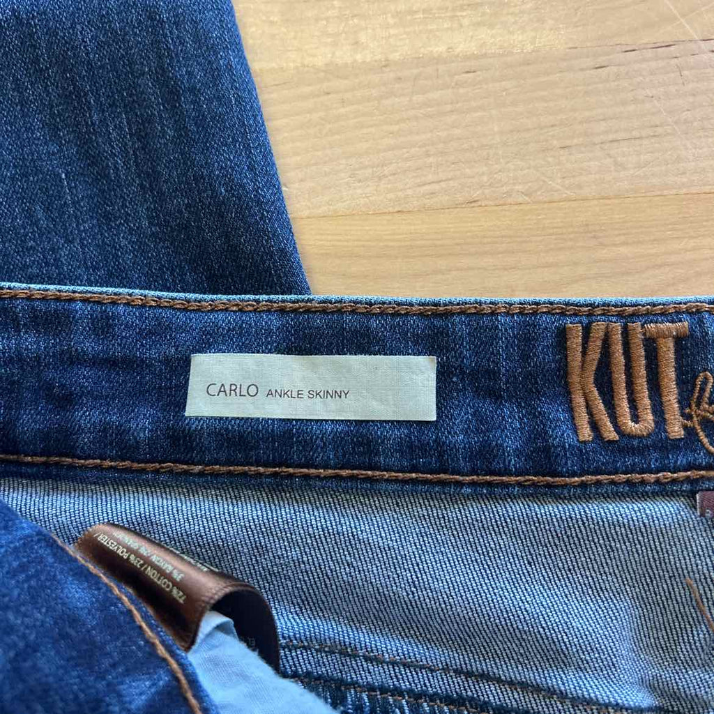 Kut from the Kloth Size 8 Blue Denim Preloved Jeans