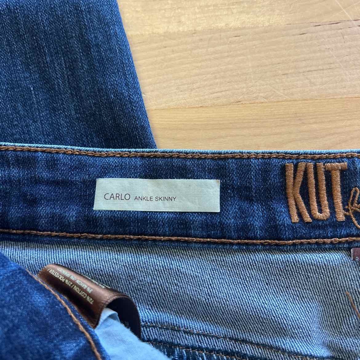 Kut from the Kloth Size 8 Blue Denim Preloved Jeans