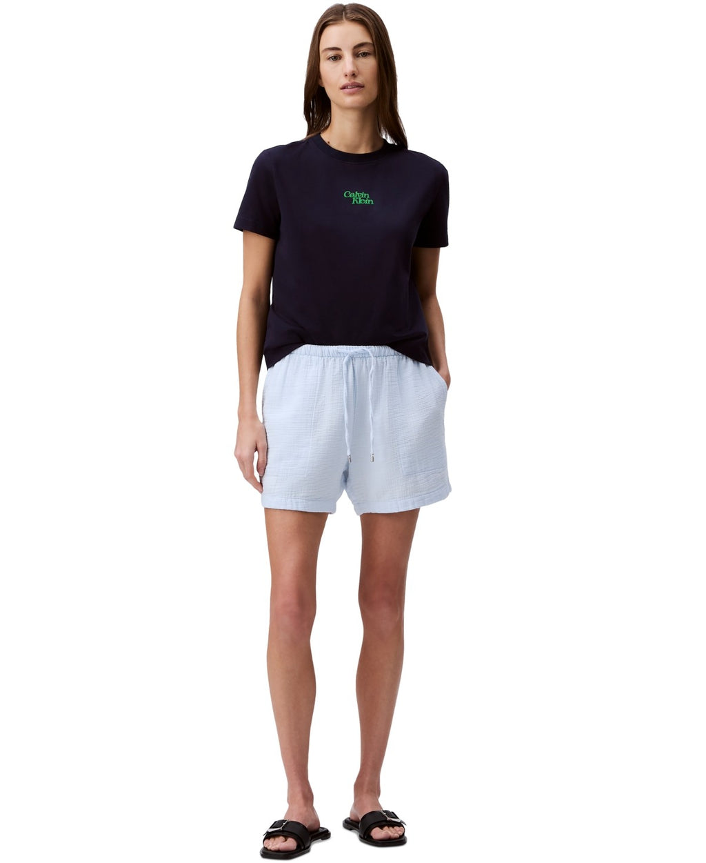 Calvin Klein Women Size XS Blue New Shorts