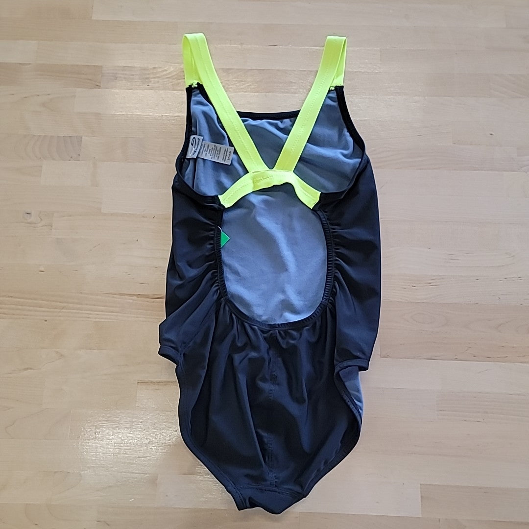 Champion Black & Yellow Size S Swimsuit