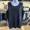 Karen Scott Size L Black Preloved Tank