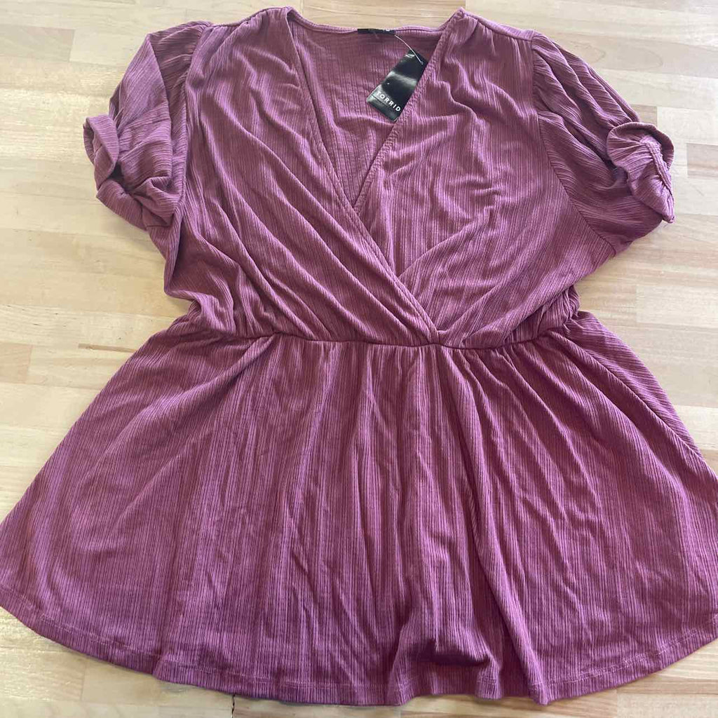 Torrid Size 1X Red New Blouse LS