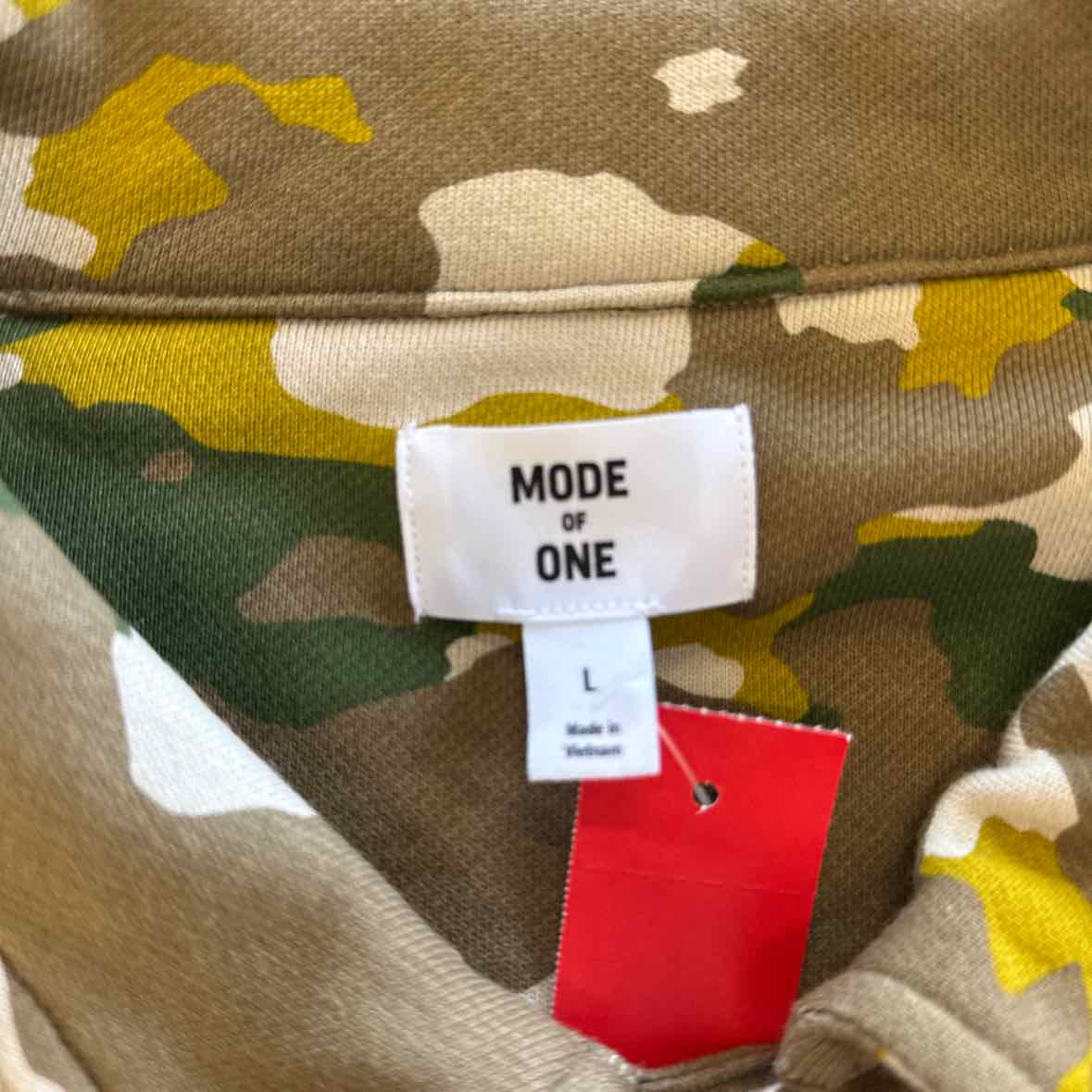 Mode of One Men's Relaxed-Fit French Terry Polo