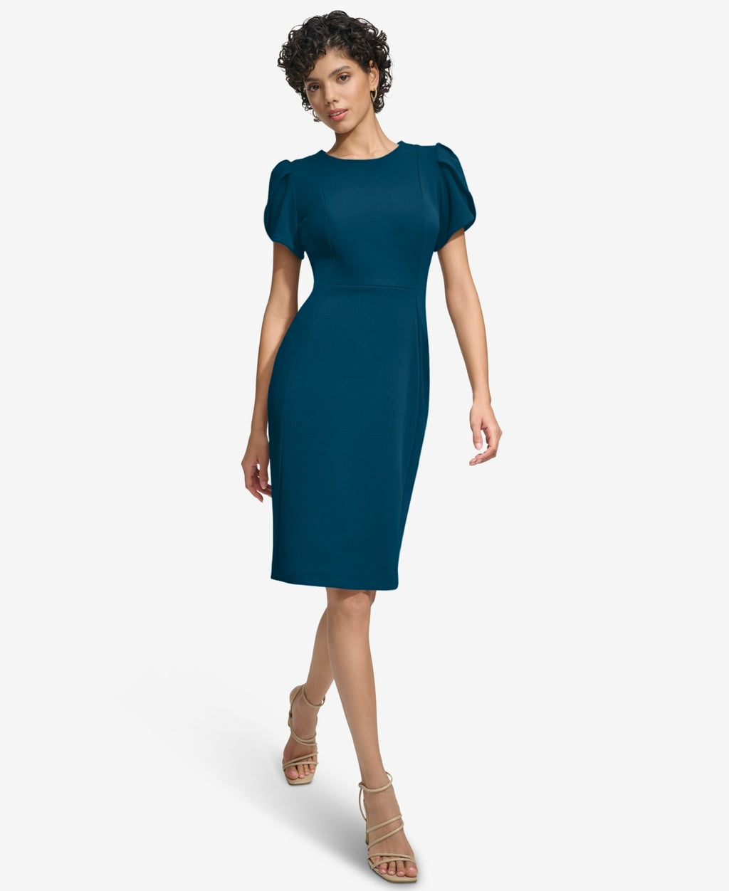 Calvin Klein Size 14 Teal New Dress