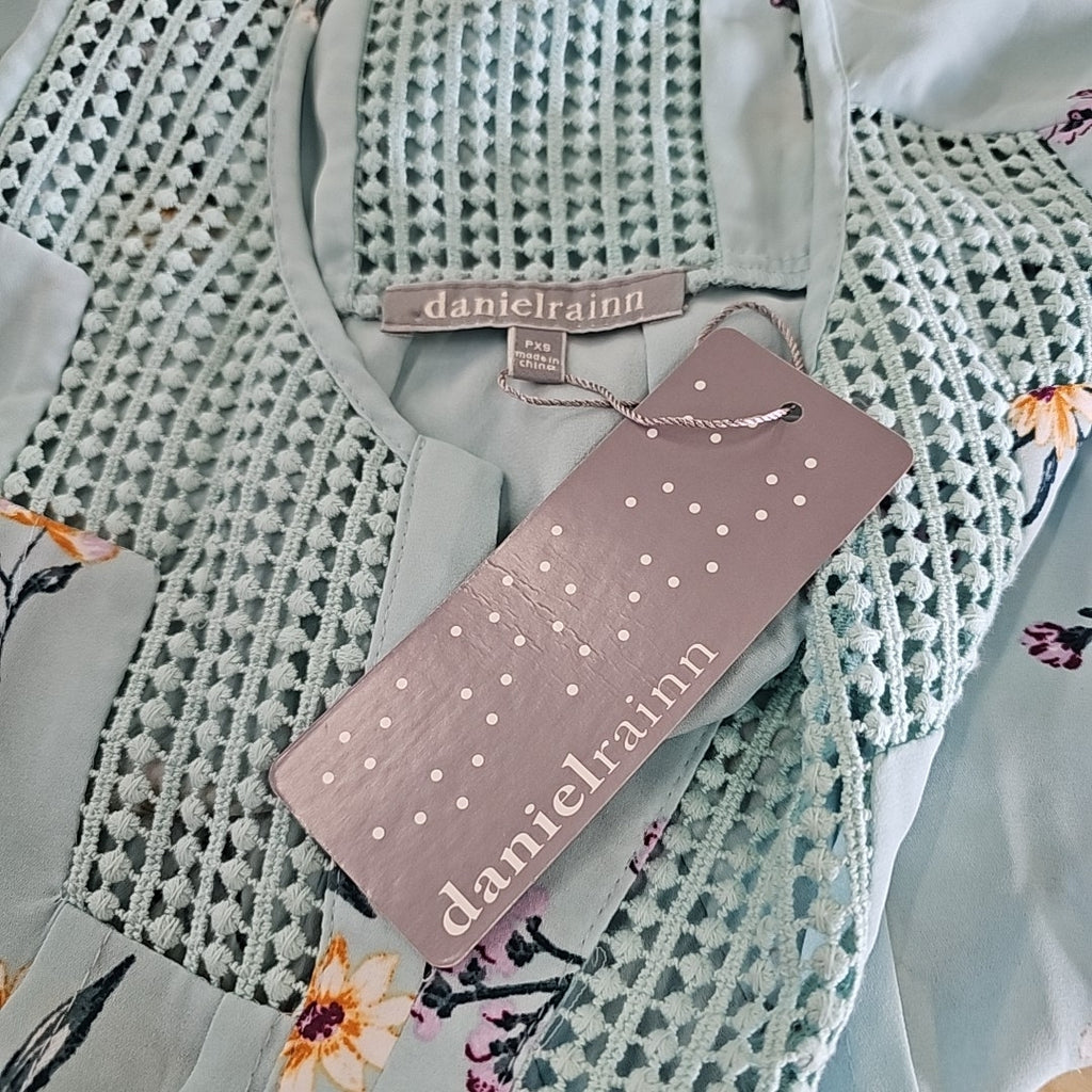 Danielrainn Size PXS Blue Blouse