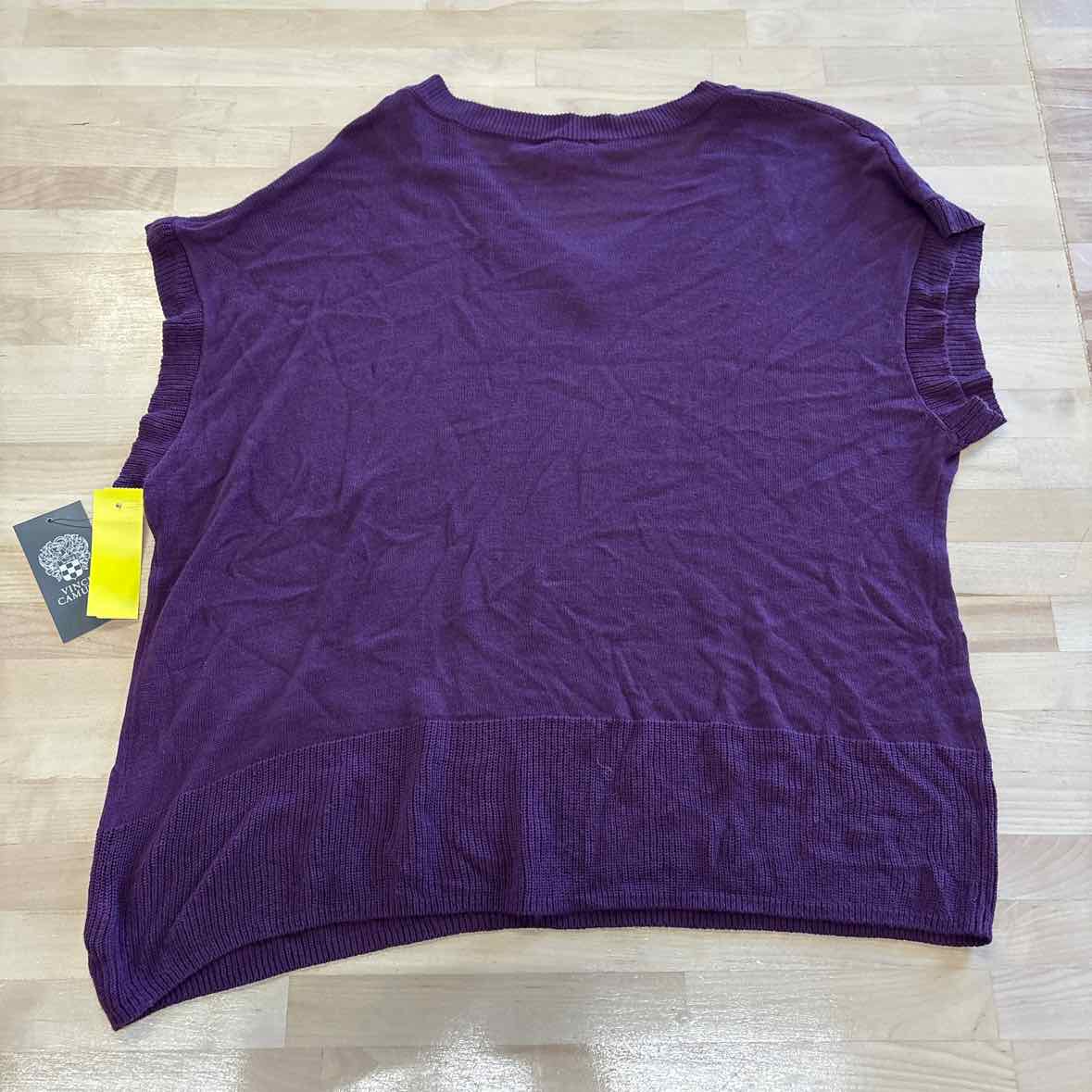 Vince Camuto Size M Purple Blouse