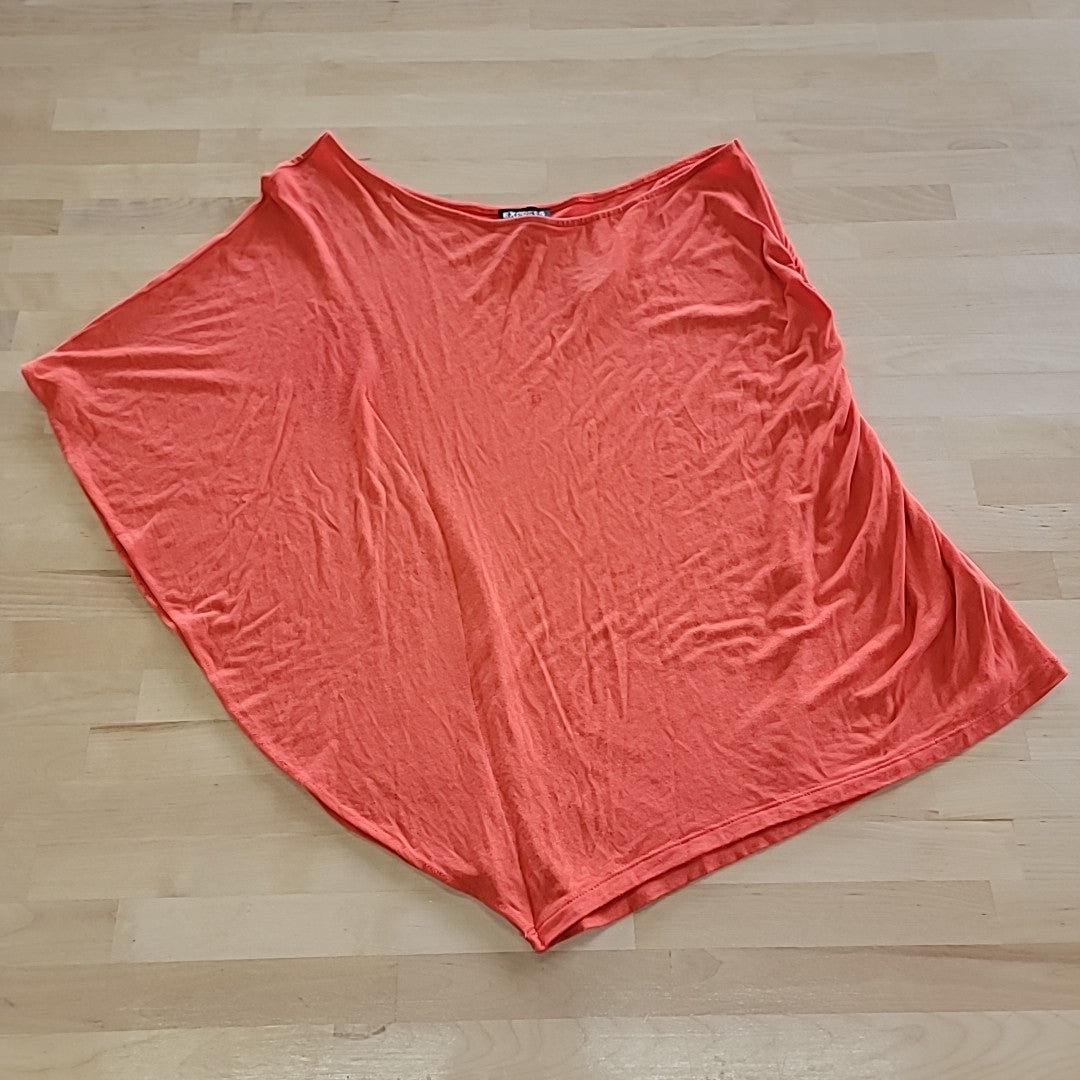 Express Size M Orange Poncho