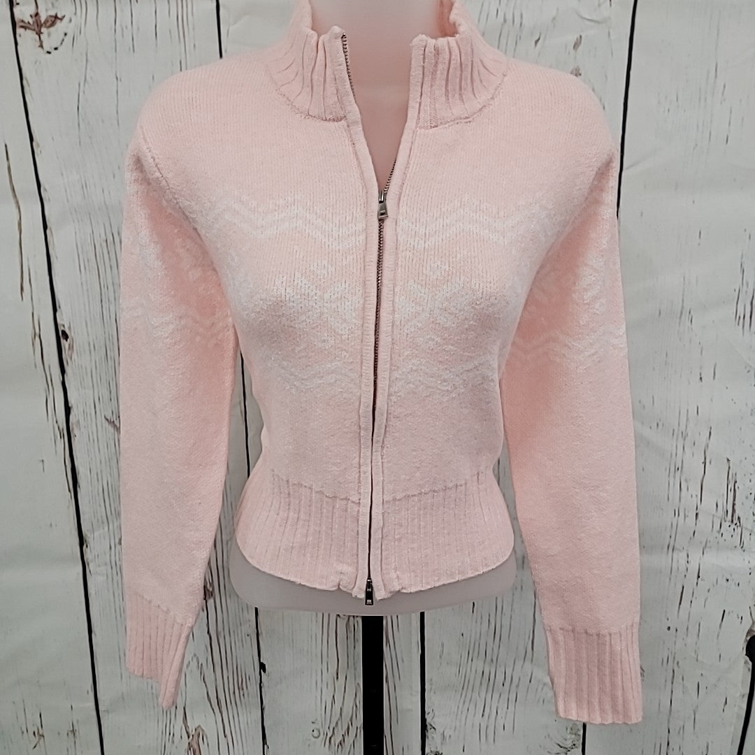 Planet Heart Size L Pink New Sweater