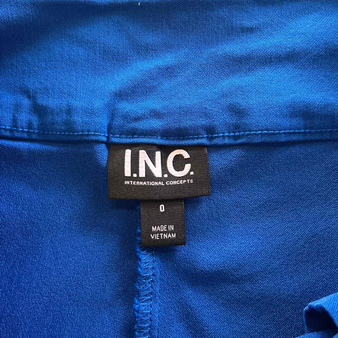 INC Women Size 0 Blue Preloved Shorts