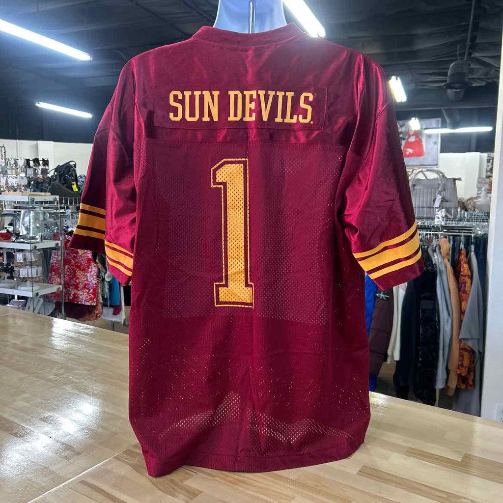 ASU Size L Maroon MENS Jersey