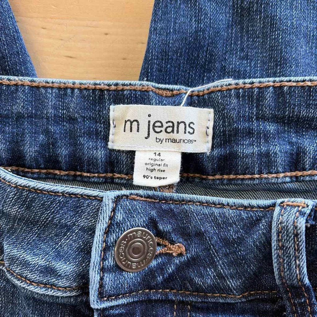 Maurices Size 14 Blue Denim Preloved Jeans