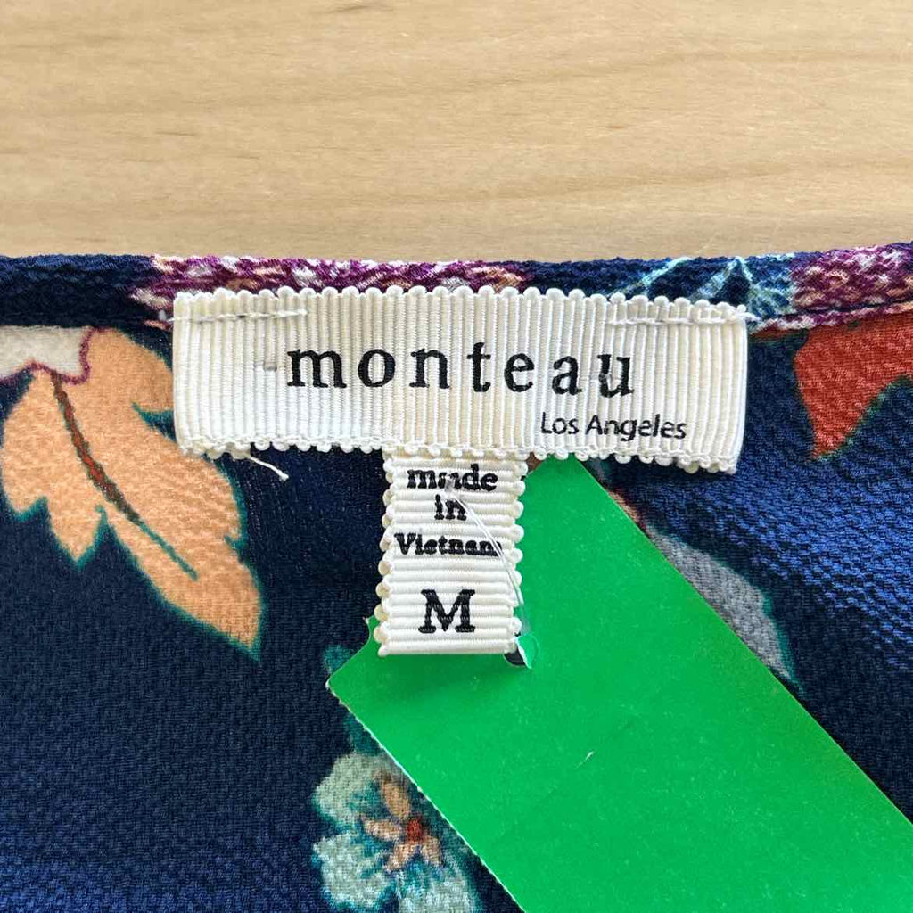 Monteau Size M Navy Preloved Tank