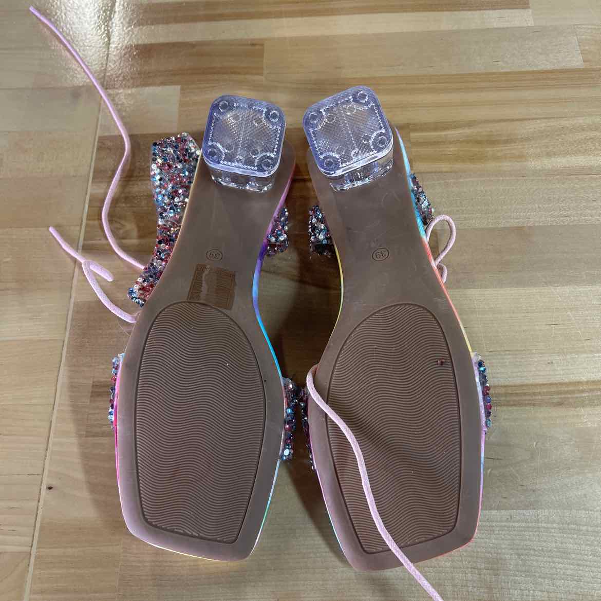 AssortedBrands Size 8.5 Multi Bright Preloved Heels