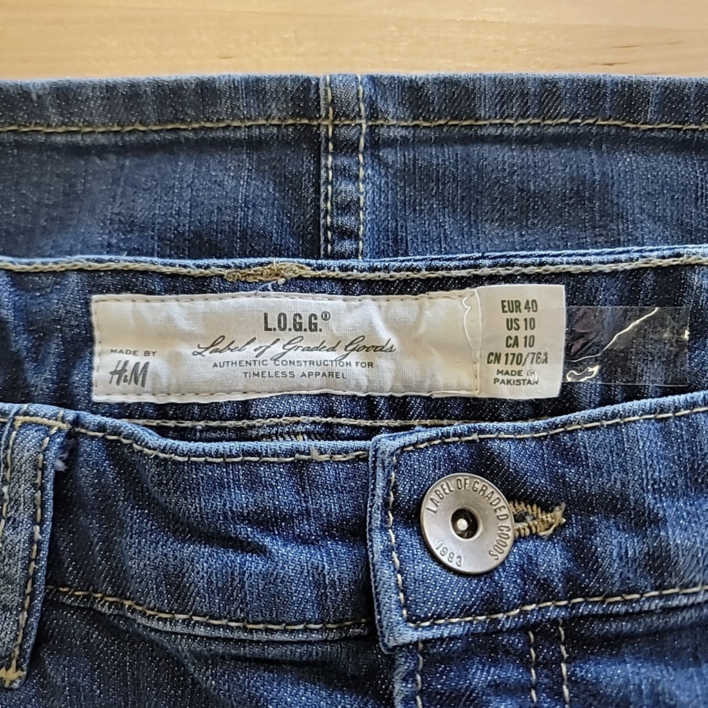 L.O.G.G. Size 10 Blue Denim Skirt