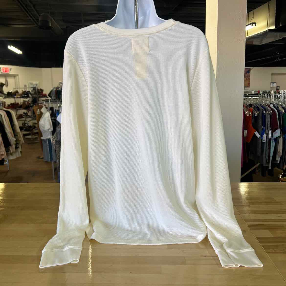 Anthropologie Size L Tan Preloved Longsleeve