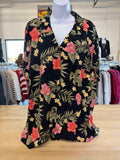 Westbound Size 3X Black Button Down Shirt