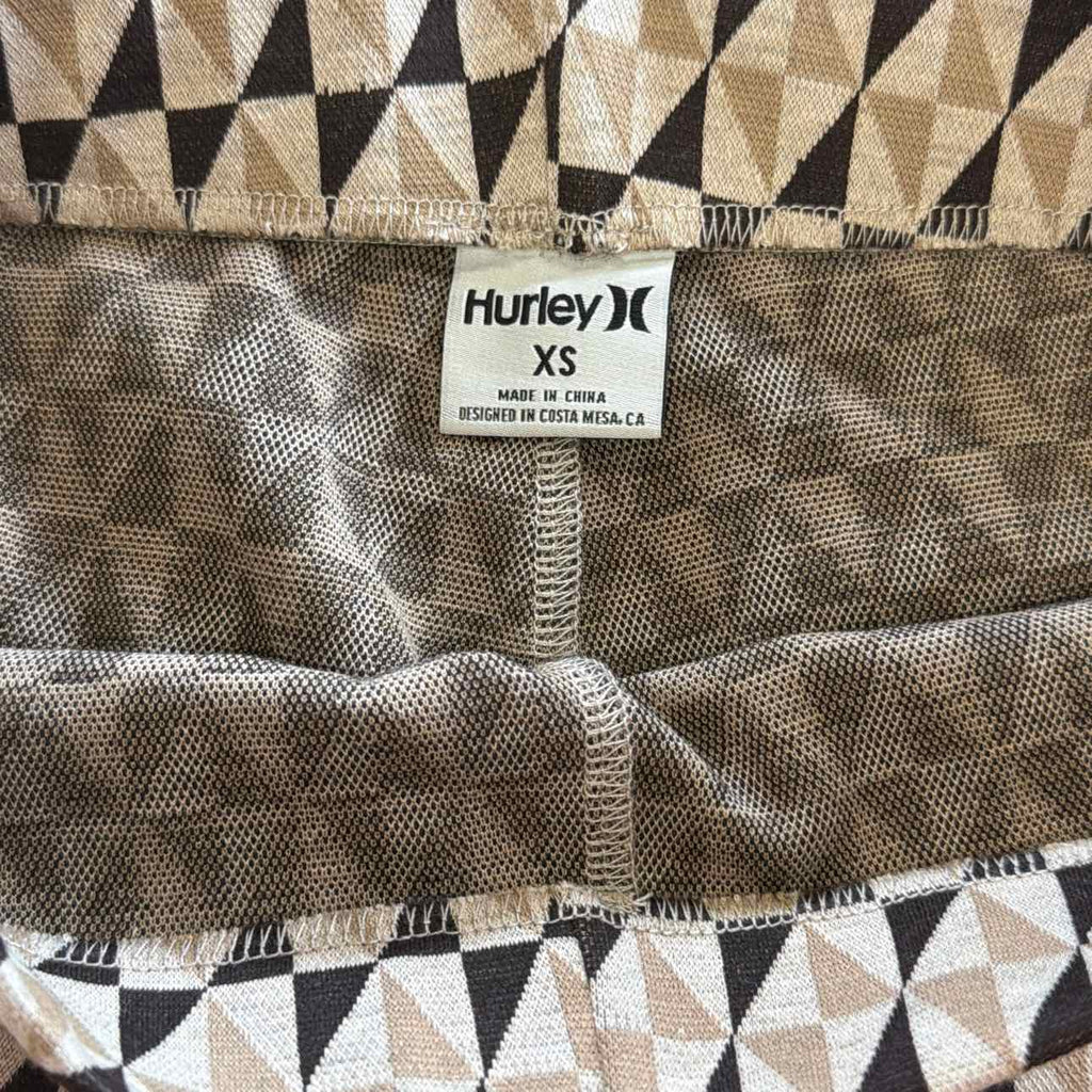 Women's Hurley Triangle Bootcut Pants in Brown