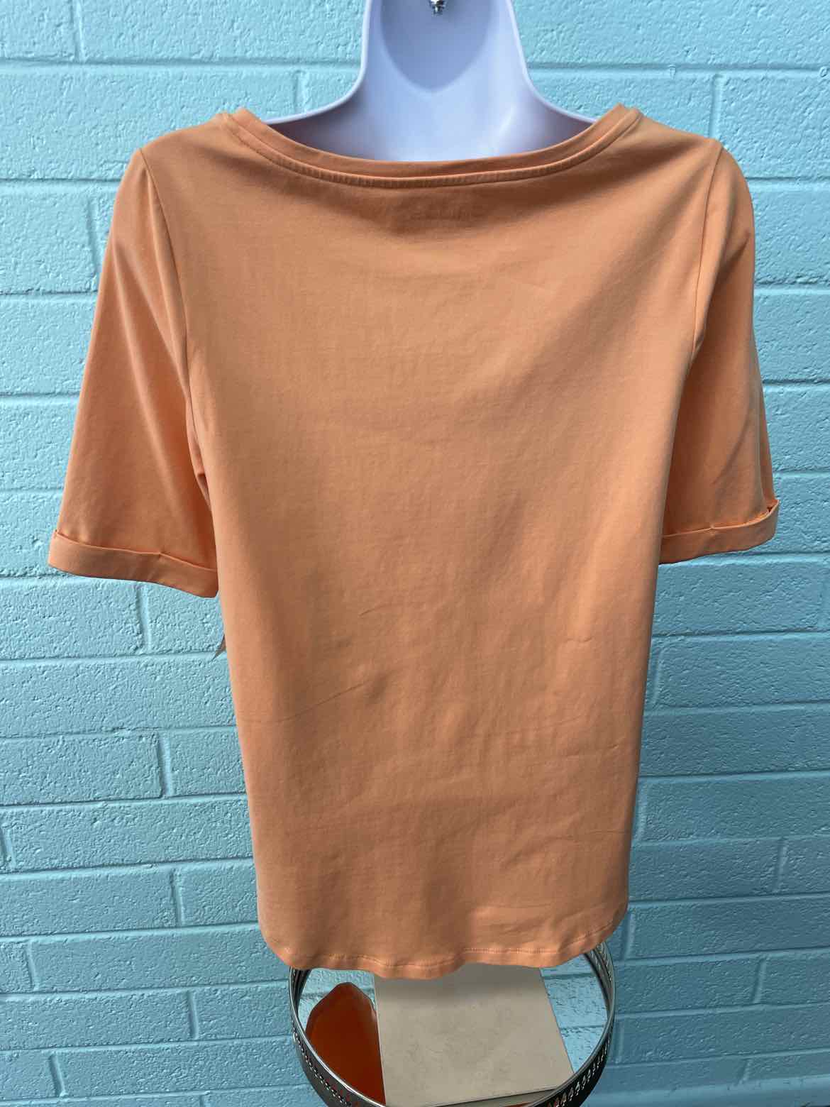 Chico's Size 0 Orange Shirt