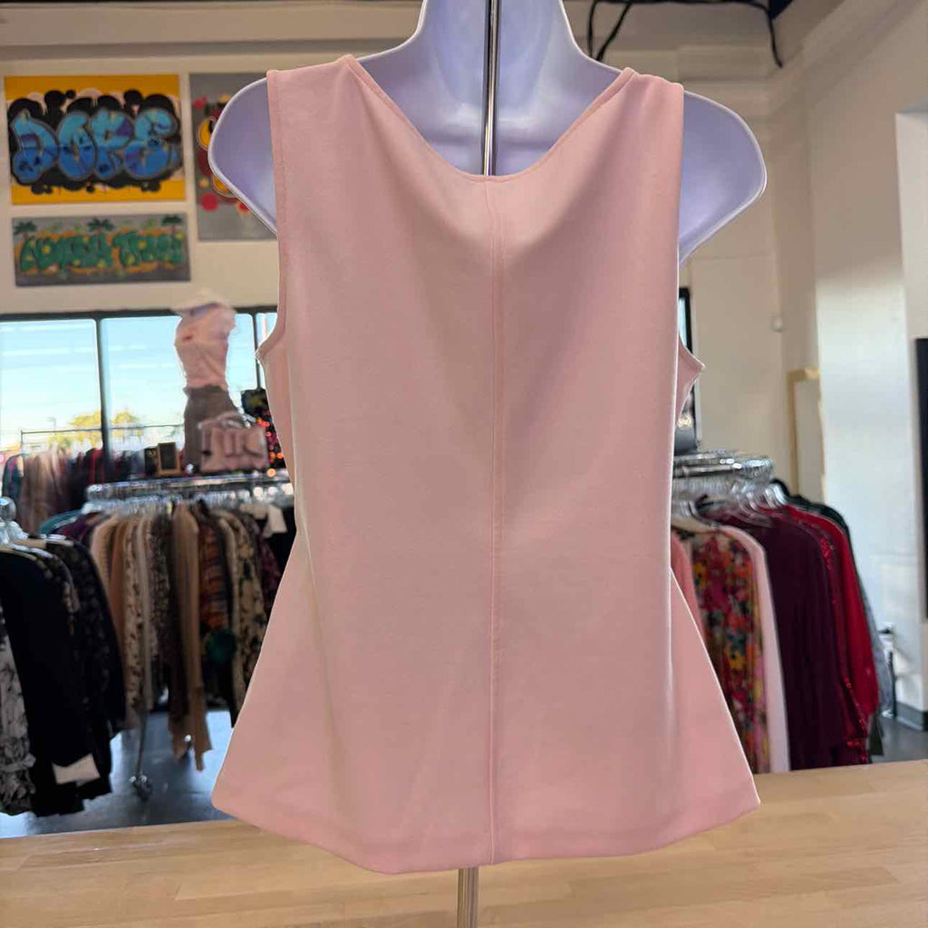 Ann Taylor Size S Pink Used Sleeveless