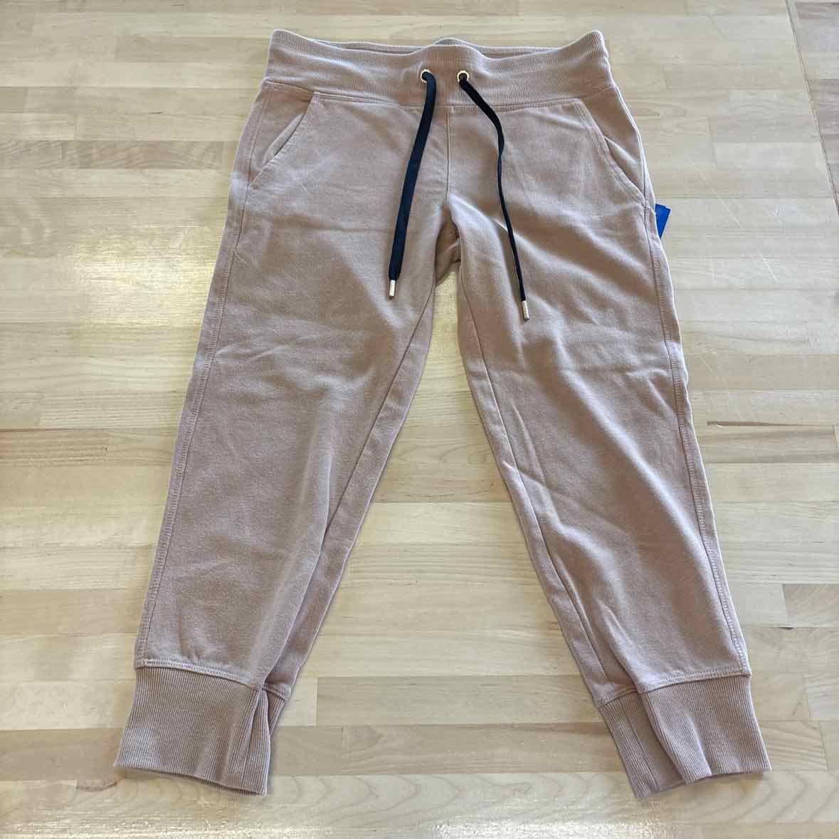 DKNY Size S Tan Sweatpants