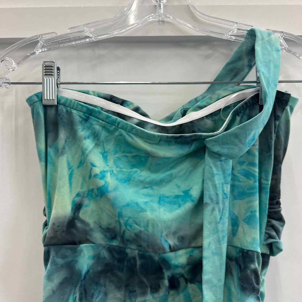 dresstells Size S Teal & Blue New Dress