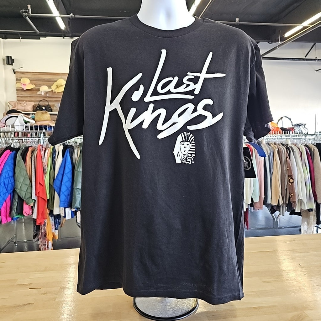 Last Kings Size L Black MENS T-shirt