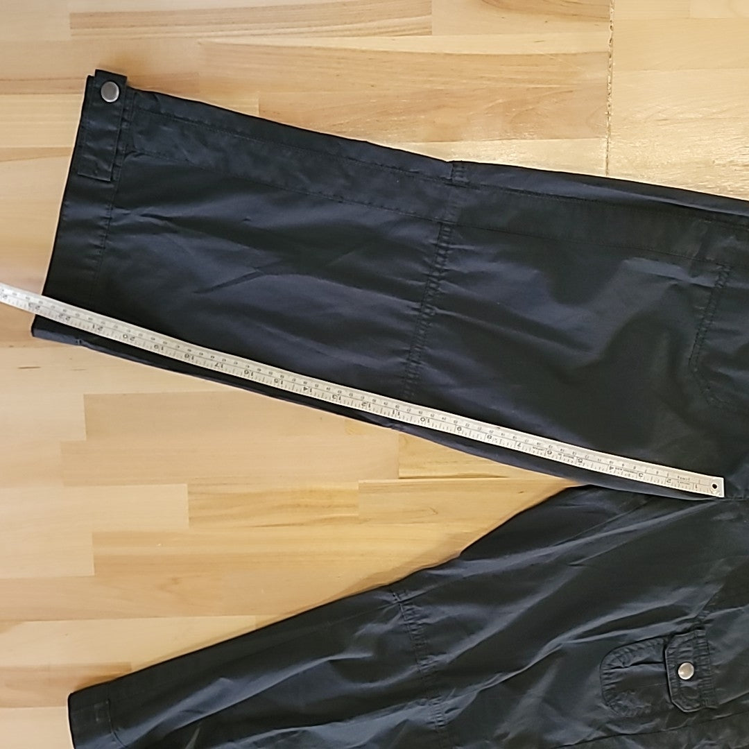 Style&Co. Size 4P Black Capri Crop Pants NWT