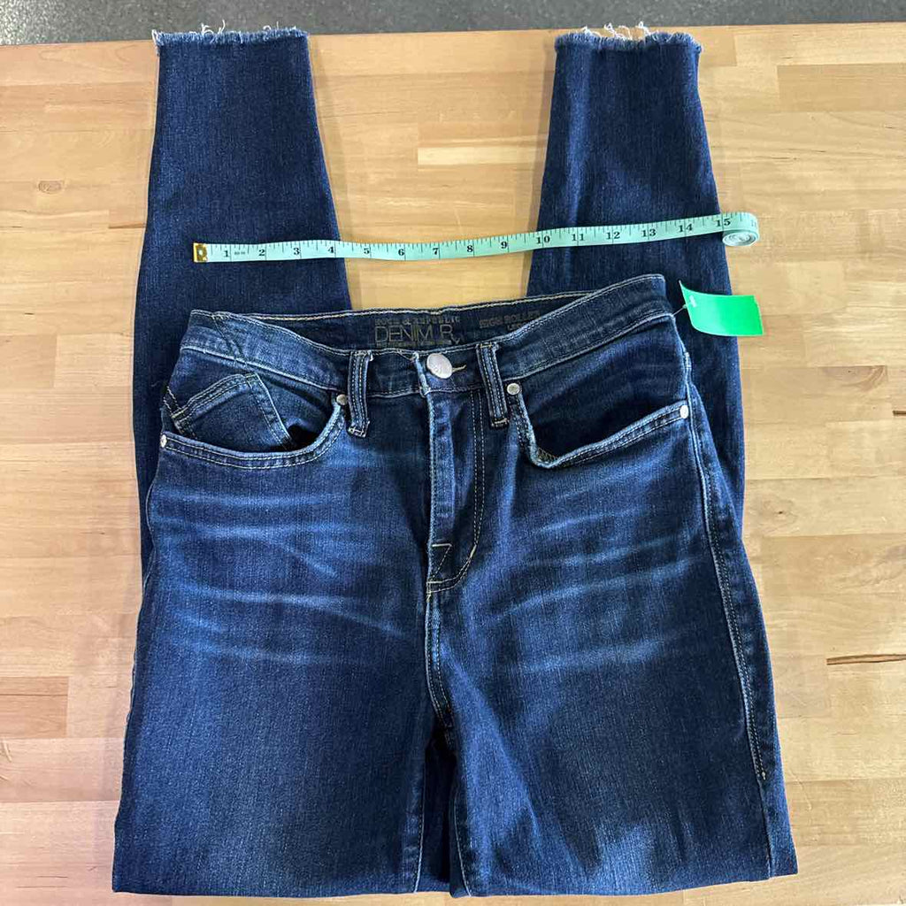 Rock & Republic Size 6 Blue Denim Preloved Jeans