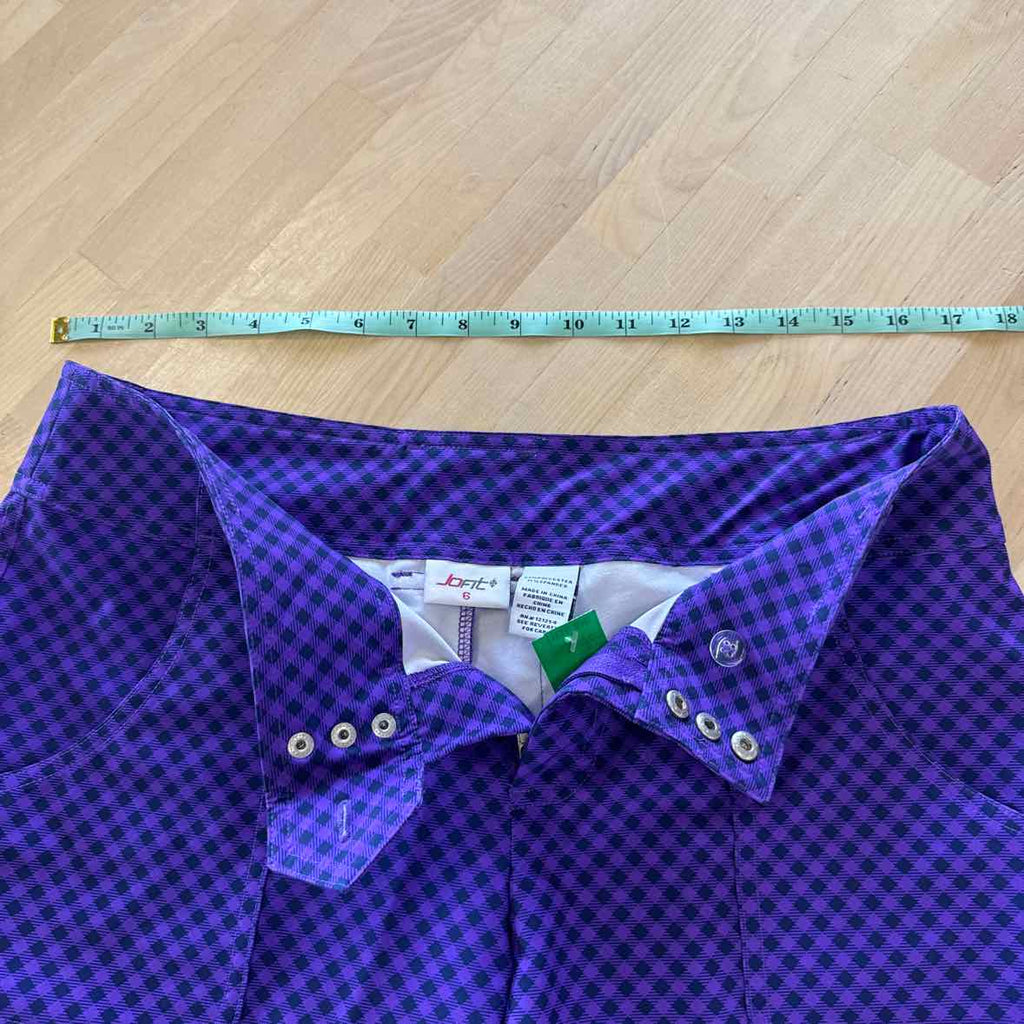 Jofit Size 6 Purple Preloved Athletic Shorts