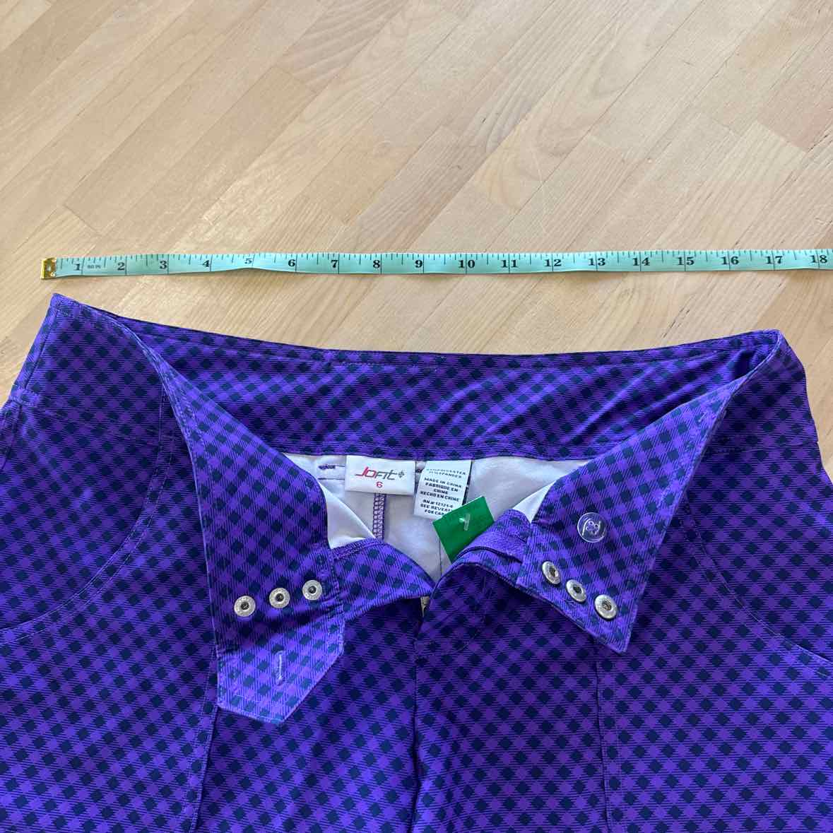 Jofit Size 6 Purple Preloved Athletic Shorts