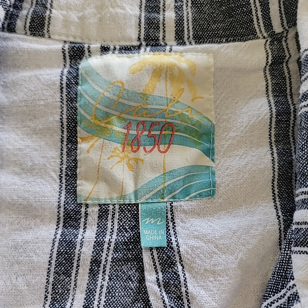 Cali 1850 Size M Gray & White 2 pc sets