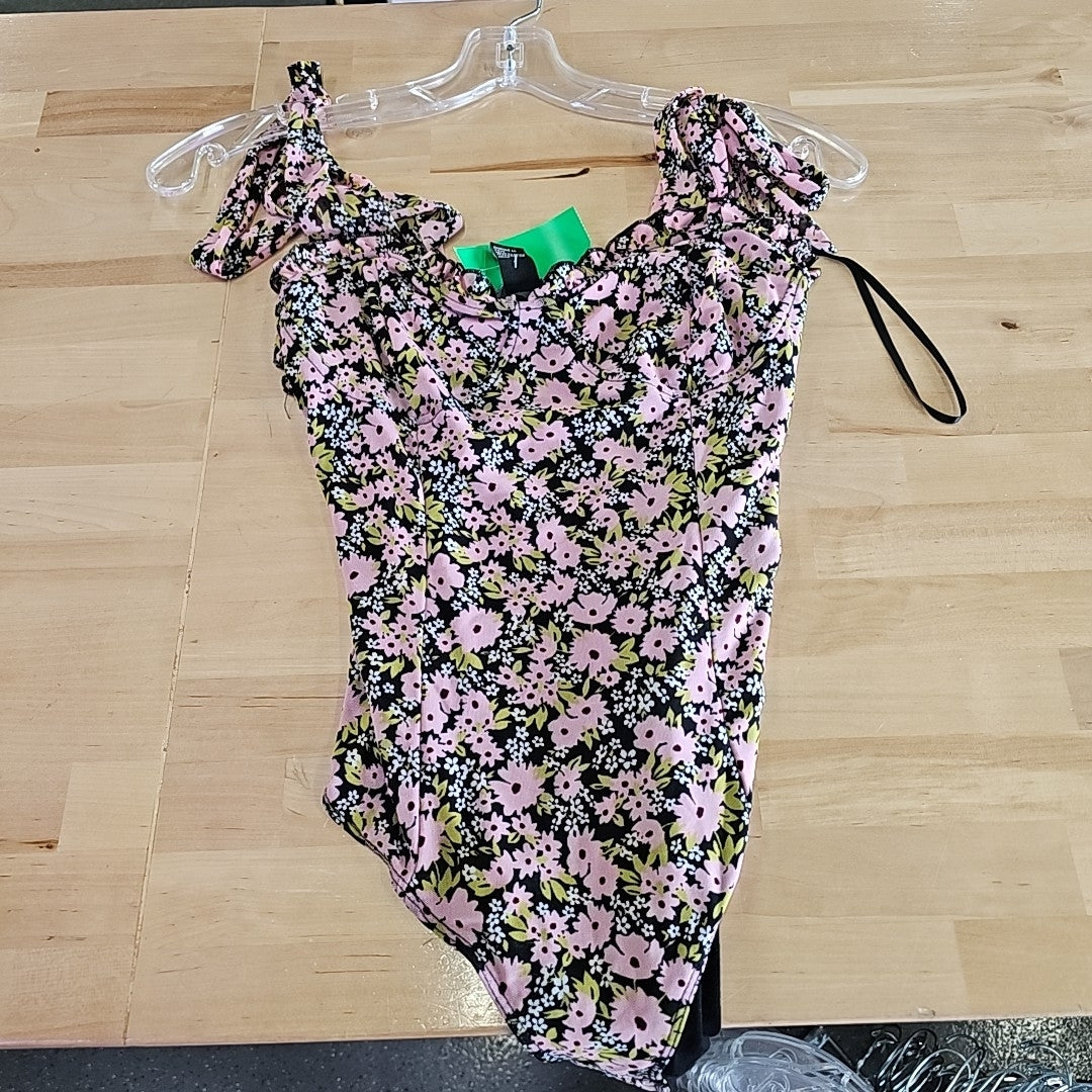 Forever 21 Size S Pink Preloved Bodysuit