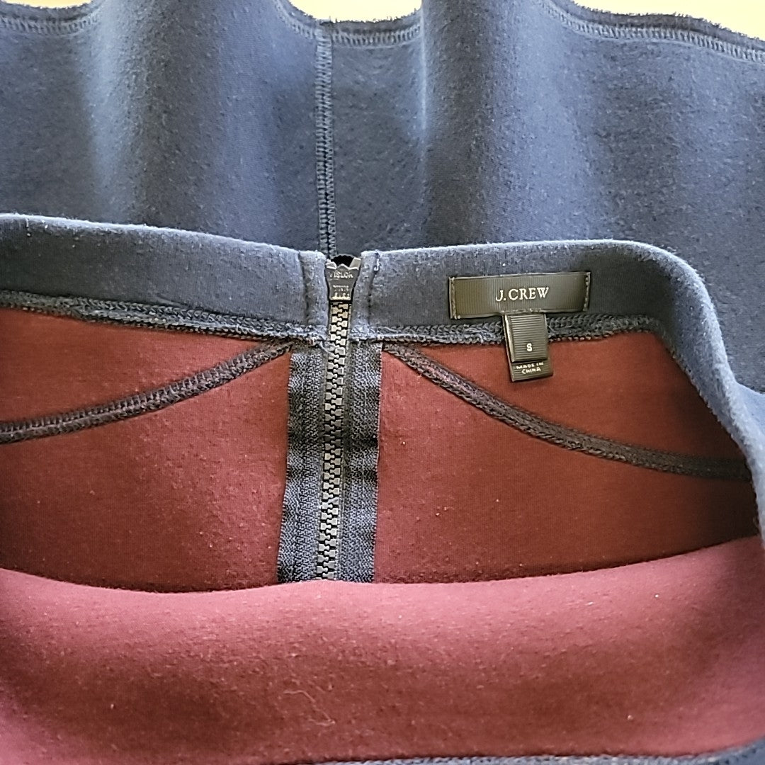 J Crew Size S Navy Tulip Skirt