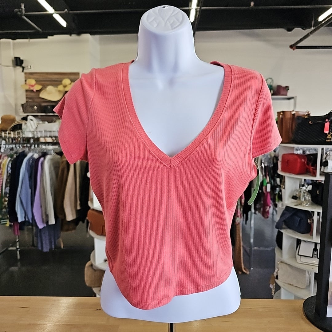 Bozzolo Size L Pink Preloved T-Shirt SS