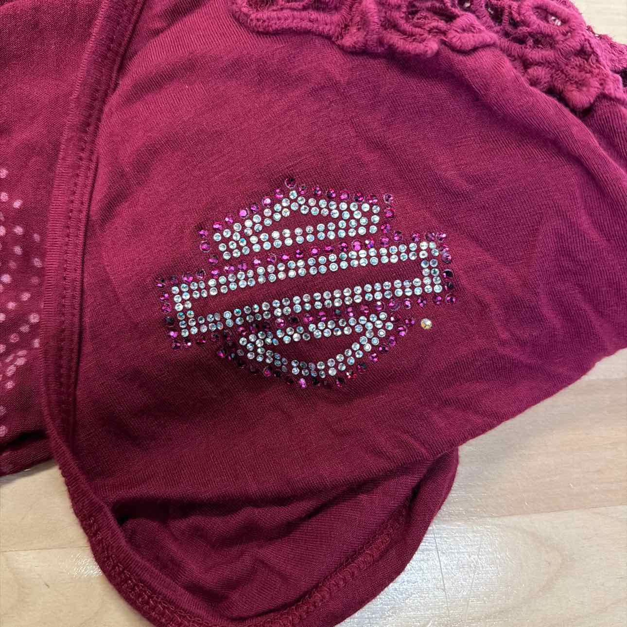 Harley Davidson Red Shawl L/XL