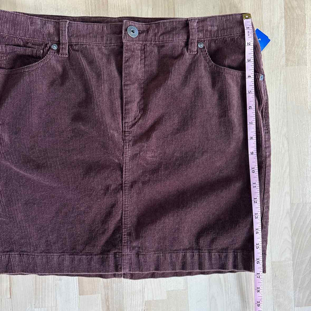 Style & Co. Size 12 Brown Skirt