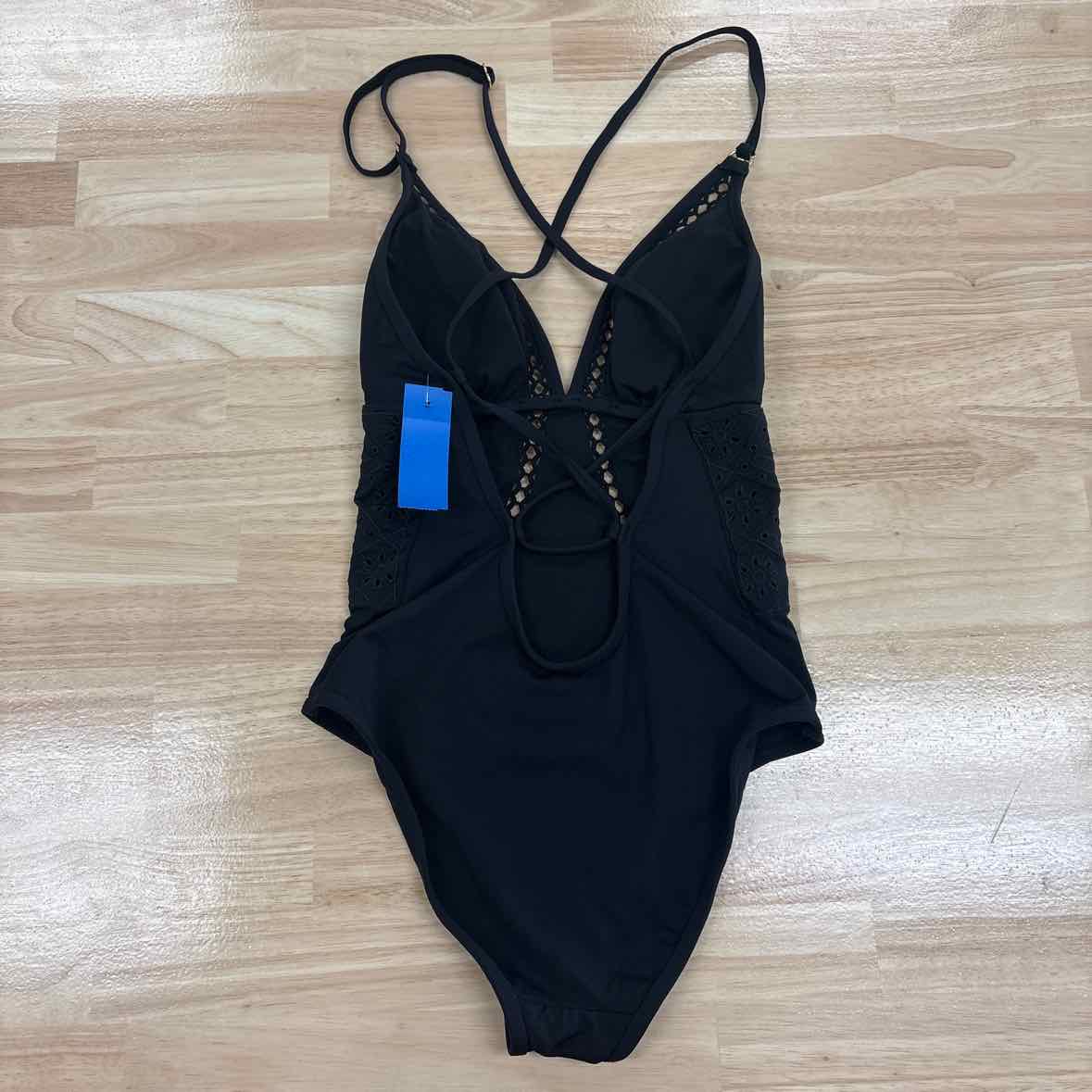 Size 4 Black Preloved Swimsuit