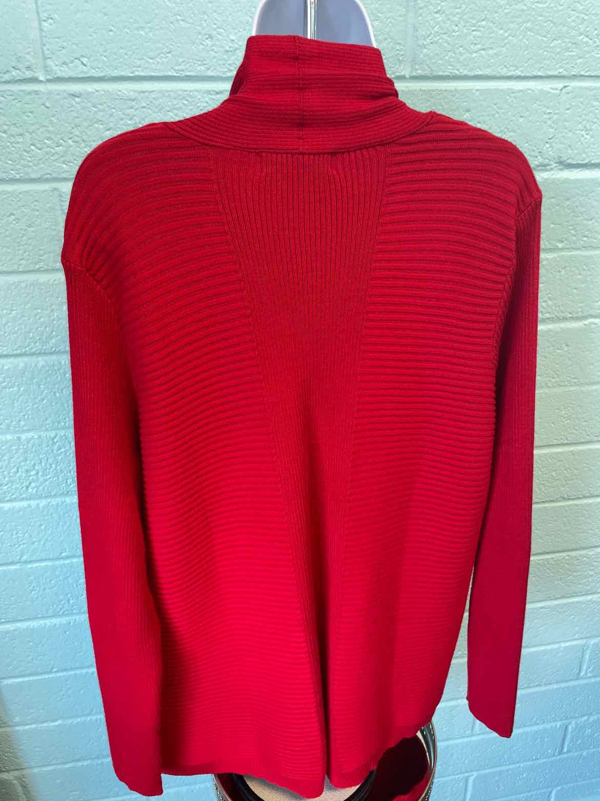 Liz Claiborne Size XL Red Duster
