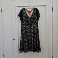 Torrid Size 1X Black Lace Used Dress