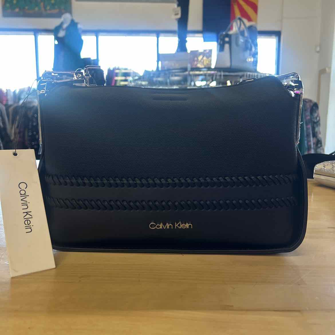 Calvin Klein Fay Canvas Shoulder
