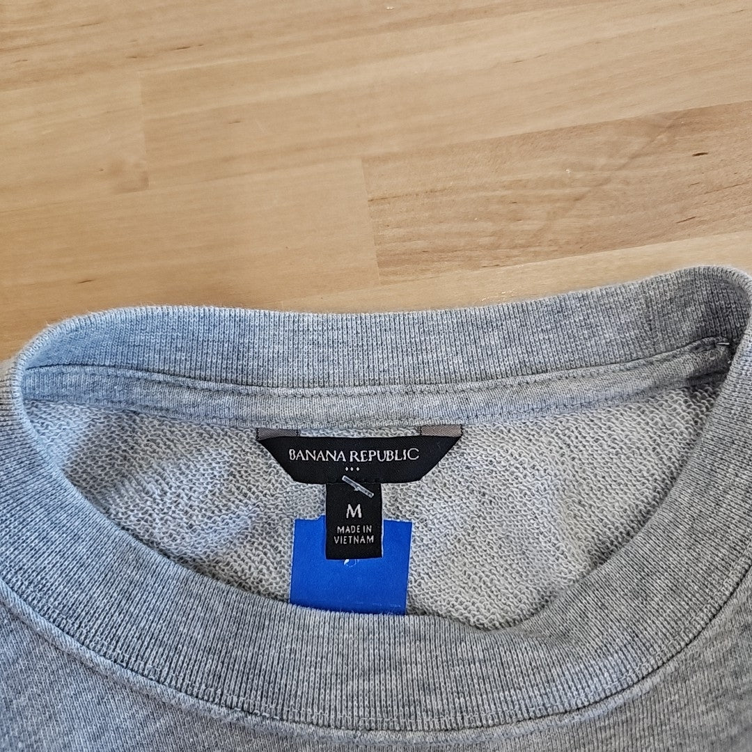 Banana Republic Size M Gray Sweatshirt