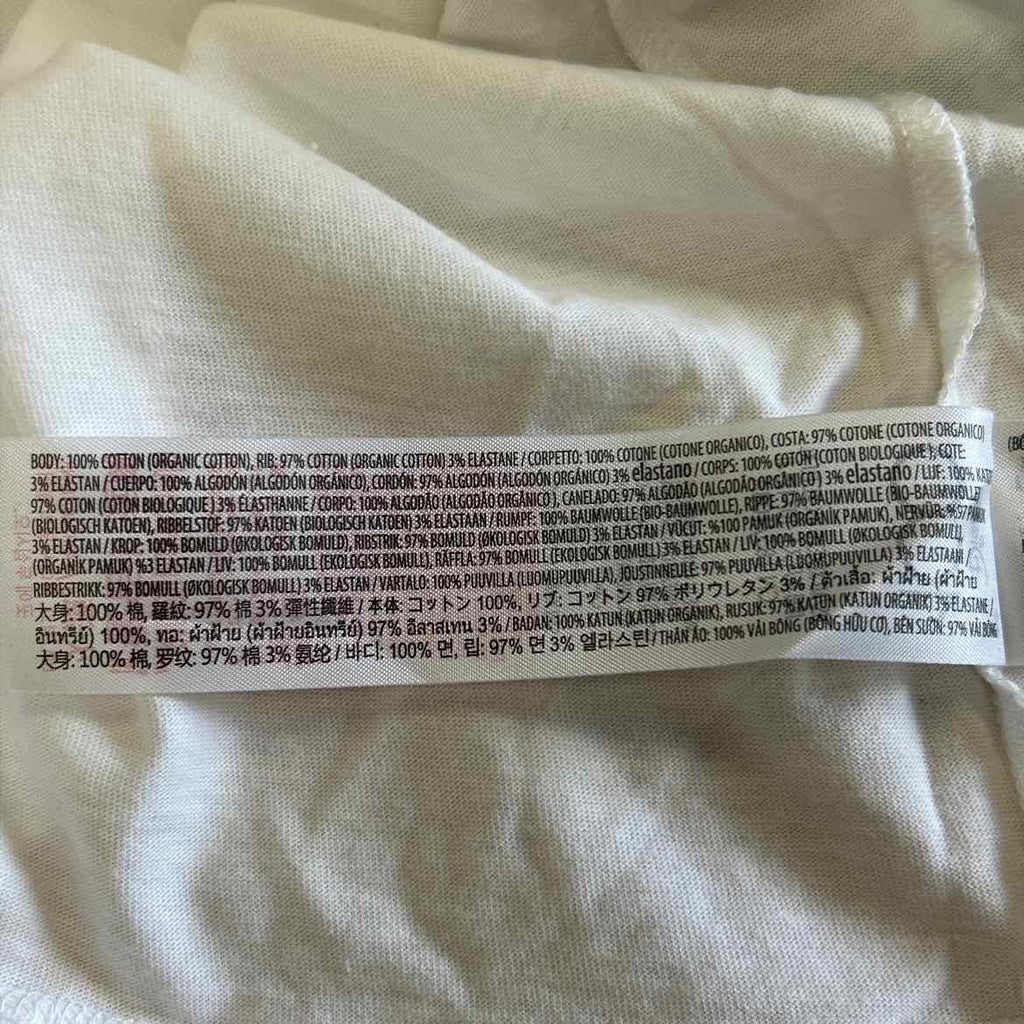 Disney Size L White Preloved T-Shirt SS